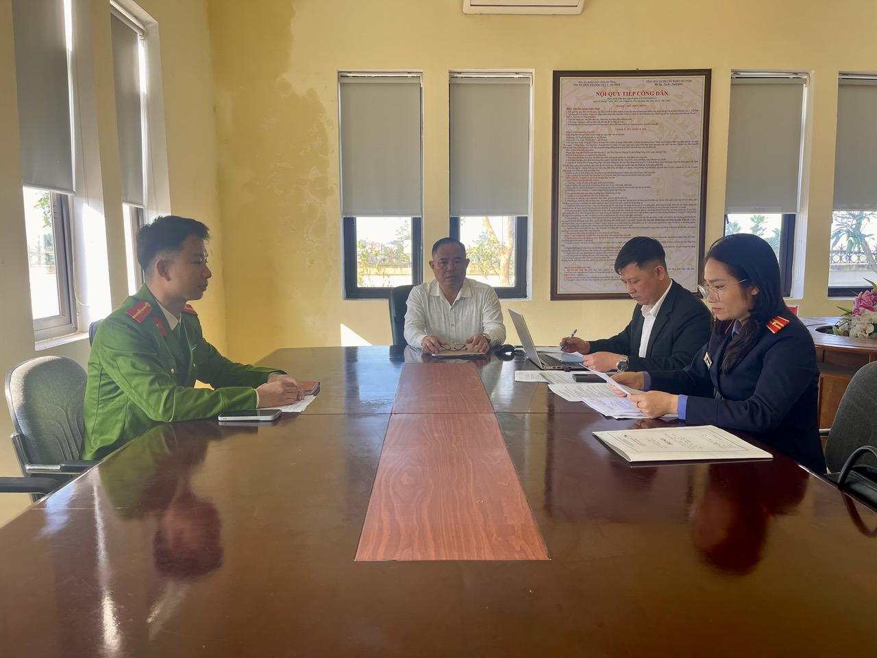 VKSND khu vực 2 – Hà Tĩnh tham gia phiên họp áp dụng biện pháp xử lý hành chính đưa vào cơ sở cai nghiện bắt buộ