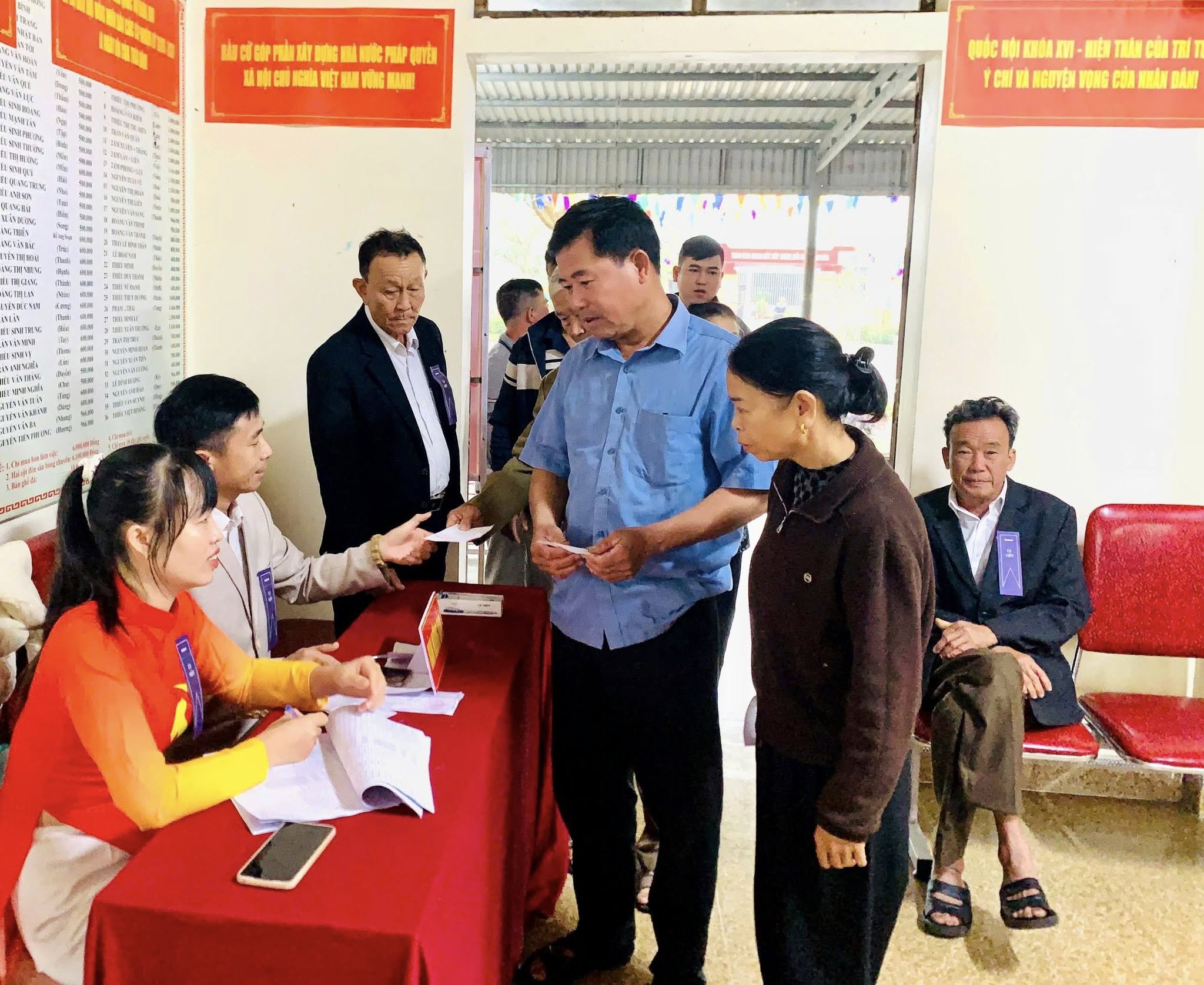 Rộn ràng không khí "Ngày hội non sông" trên địa bàn xã Kỳ Khang