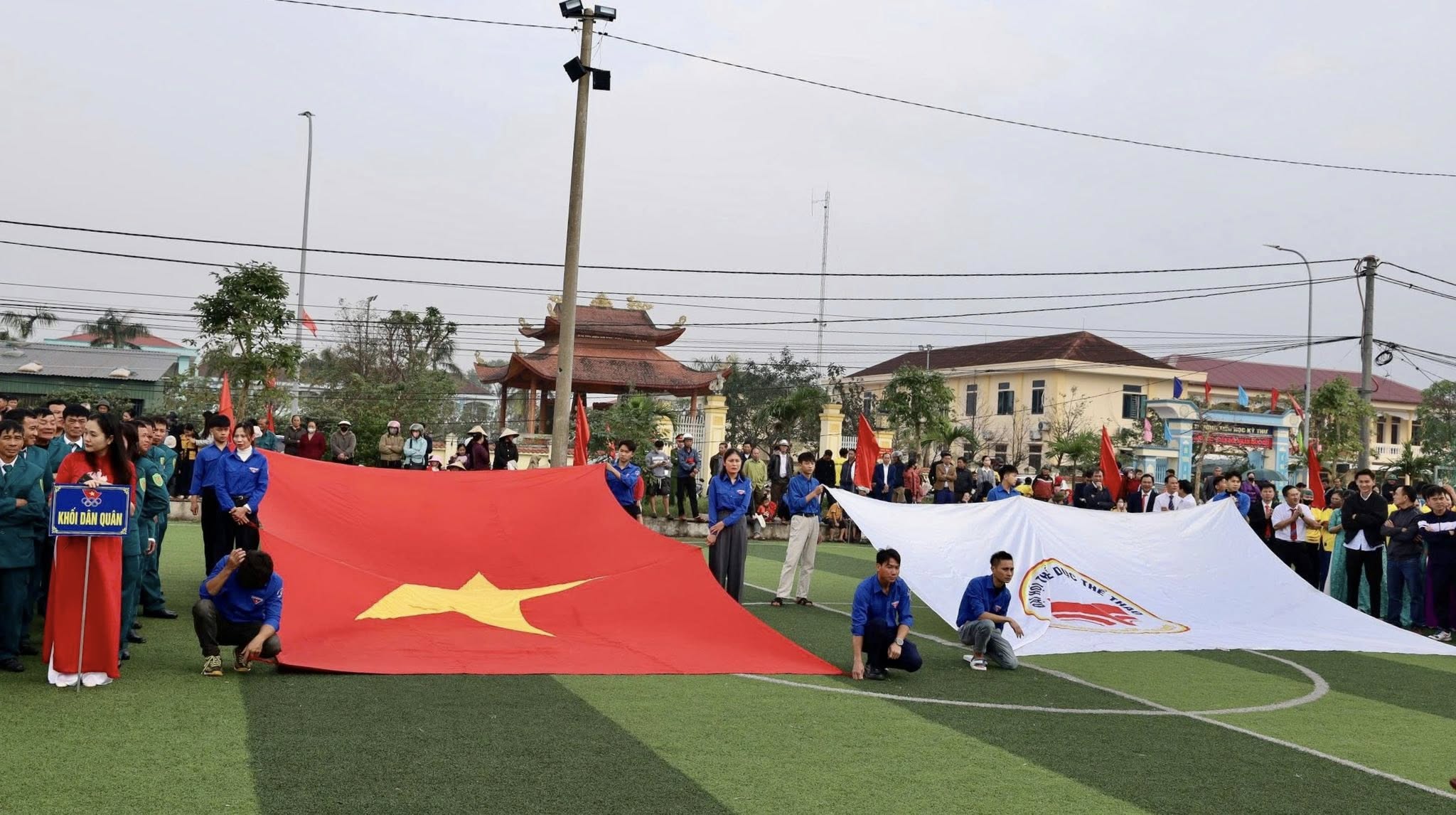 Xã Kỳ Khang tổ chức thành công Đại hội Thể dục Thể thao lần thứ nhất năm 2025