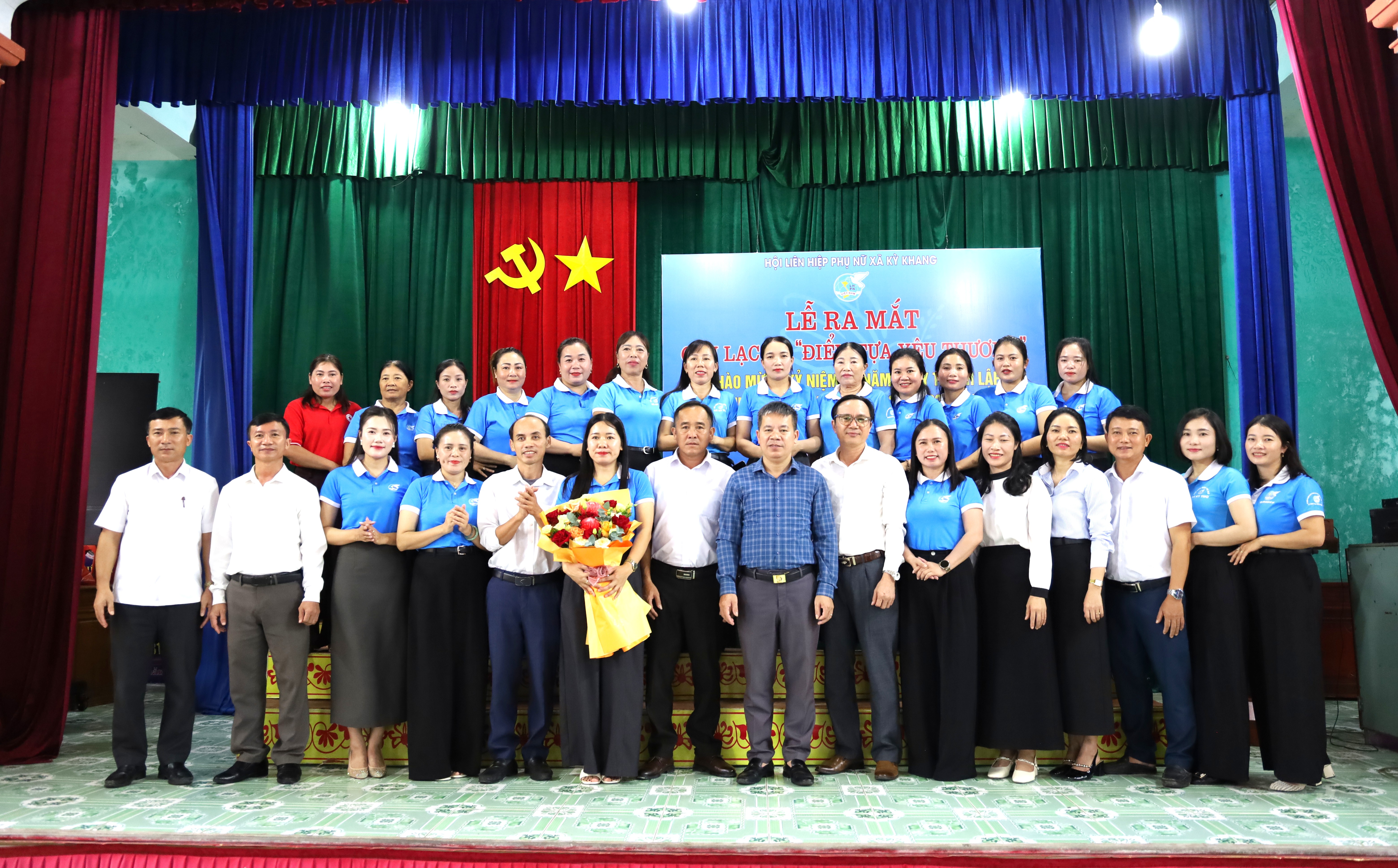 Hội LHPN xã Kỳ Khang ra mắt Câu lạc bộ “Điểm tựa yêu thương” 