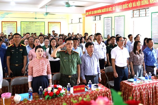 Thôn Trường Thọ tổ chức Ngày hội toàn dân bảo vệ an ninh Tổ quốc năm 2026
