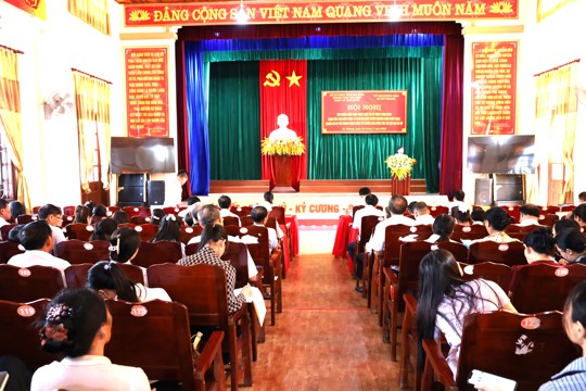 Hội nghị tập huấn kiến thức pháp luật và kỹ năng thực hiện công tác hòa giải, trợ giúp pháp lý cho đội ngũ hòa giải viên