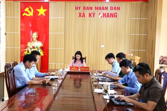 Kỳ Khang kết nối điểm cầu trực tuyến phiên họp thường kỳ tháng 9/2026.