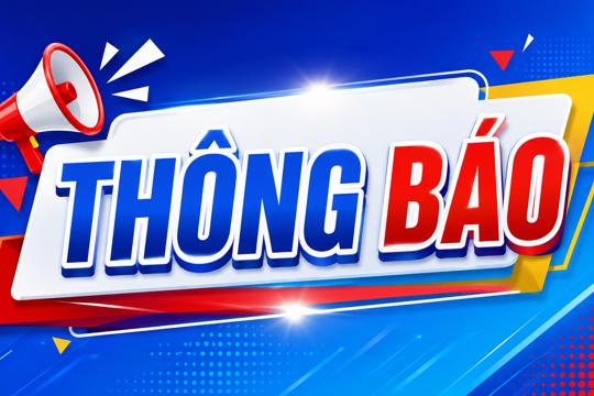 Thông báo Về việc thực hiện thủ tục chấm dứt giấy chứng nhận đăng ký hộ kinh doanh  