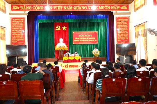 Hội nghị báo cáo kết quả phúc tra, rà soát công dân trong độ tuổi sẵn sàng nhập ngũ năm 2027, triển khai kế hoạch sơ tuyển.