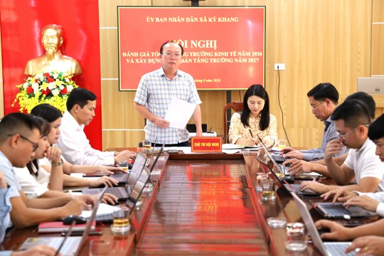 Hội nghị đánh giá tốc độ tăng trưởng năm 2026, xây dựng kịch bản tăng trưởng năm 2027