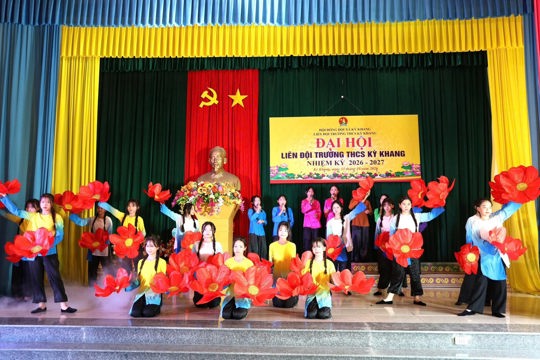 Đại hội Liên đội Trường THCS Kỳ Khang nhiệm kỳ 2026 - 2027