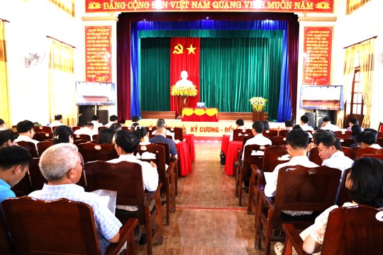 Hội nghị trực tuyến học tập, quán triệt và triển khai thực hiện các nghị quyết, chỉ thị, kết luận của Trung ương, của tỉnh