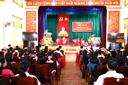Hội nghị tổng kết,tuyên dương khen thưởng năm học 2025 - 2026.