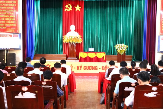 Hội nghị trực tiếp kết hợp trực tuyến toàn quốc sơ kết 01 năm 06 tháng triển khai thực hiện Nghị quyết số 57-NQ/TW ngày 22/12/2024 của Bộ Chính trị về phát triển khoa học, công nghệ, đổi mới sáng tạo và chuyển đổi số. 