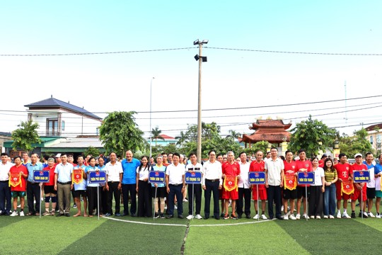 Hội Người cao tuổi xã Kỳ Khang tổ chức Giải bóng chuyền hơi Người cao tuổi năm 2026.