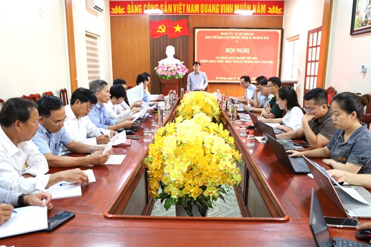 Hội nghị rà soát, đẩy nhanh tiến độ triển khai thực hiện tích tụ ruộng đất năm 2026.