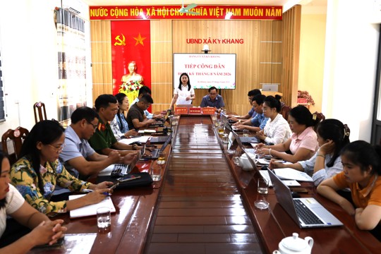 Tiếp công dân định kỳ tháng 8 năm 2026 