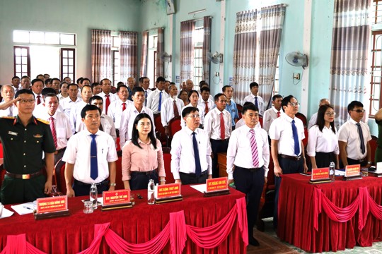 Lễ trao tặng Huy hiệu Đảng đợt 2/9/2026