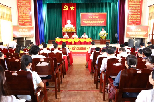 Hội nghi sơ kết đánh giá kết quả thực hiện nhiệm vụ chính trị và công tác kiểm tra, 6 tháng đầu năm, triển khai nhiệm vụ 6 tháng cuối năm 2026.