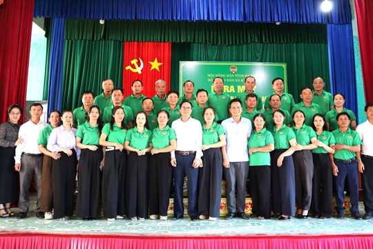 Lễ ra mắt Mô hình Dân vận khéo câu lạc bộ “Nông dân sản xuất kinh doanh giỏi”