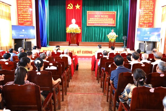 Hội nghị học tập, quán triệt, tuyên tuyền và triển khai thực hiện nghị quyết hội nghị lần thứ 2 ban chấp hành trung ương khóa XIV.
