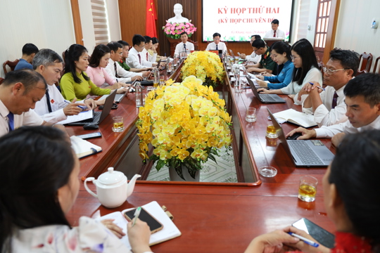Kỳ họp thứ Hai, HĐND xã khóa XXI, nhiệm kỳ 2026 - 2031 