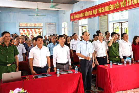 Thôn Liên Bình tổ chức Ngày hội toàn dân bảo vệ an ninh Tổ quốc năm 2026.