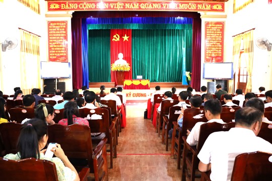 Hội nghị học tập, quán triệt, tuyên truyền, triển khai thực hiện các Nghị quyết, Chỉ thị, kết luận, của Trung ương và tỉnh.